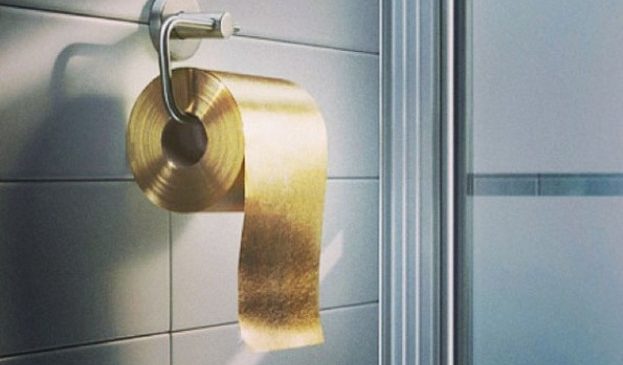 Le papier toilette en or à 1 million de dollars