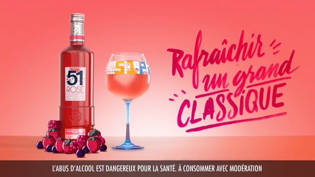 Cocktails et recettes avec du 51 Rosé