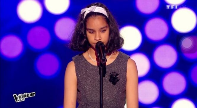 Jane la petite candidate aveugle de « The Voice Kids » bouleverse la France