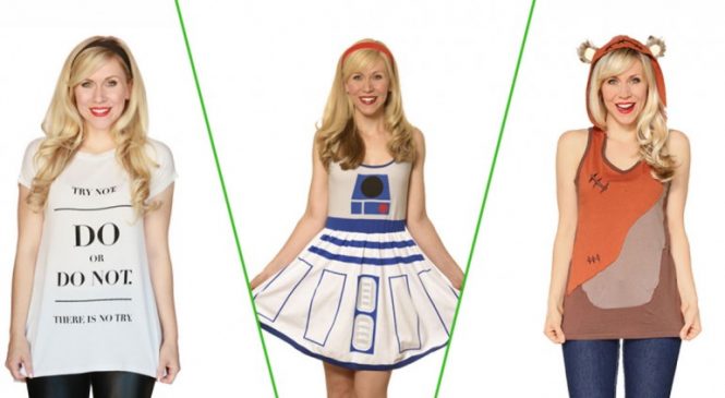 Une ligne de vêtements pour femme inspirée de la saga Star Wars vient de voir le jour