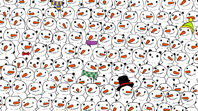 Où est caché le panda? Je vous préviens, c’est trop dur !
