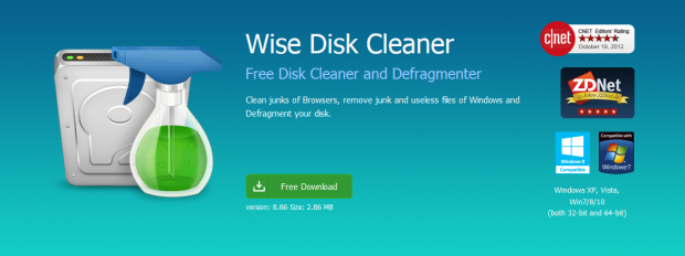 wise disk cleaner gratuit