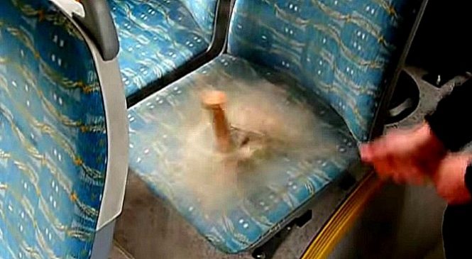 Choc : il montre le secret caché dans les sièges de bus