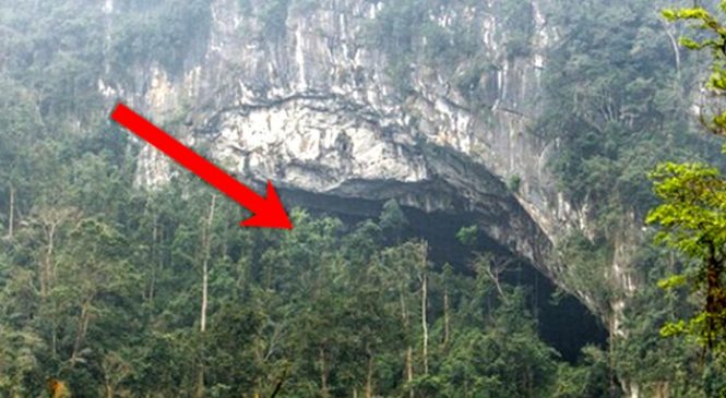 Un fermier trouve cet immense trou dans un rocher, ce qu’il y a dedans a surpris la planète entière!