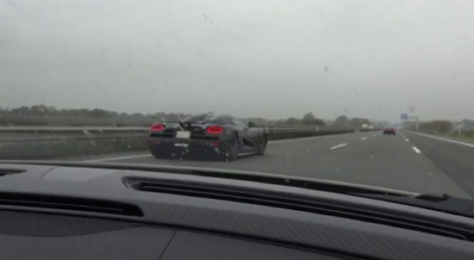 Porsche Vs Koenigsegg : une Course à 350 km/h sur une autoroute allemande