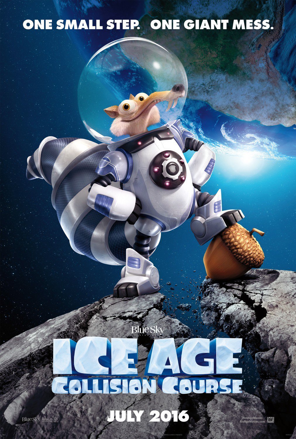 Affiche du film "L'âge de glace - les lois de l'Univers"