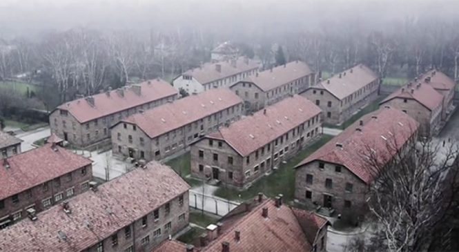 Un Drone Survole Le Camp De Concentration D’Auschwitz. Une vidéo angoissante !