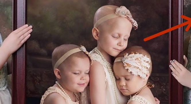 La photo de ces 3 fillettes cancéreuses a fait le tour du monde. Mais 2 ans après, regardez ce qu’elles sont devenues!