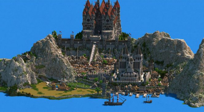 L’une des plus belles créations médiévales que j’ai vu sur Minecraft
