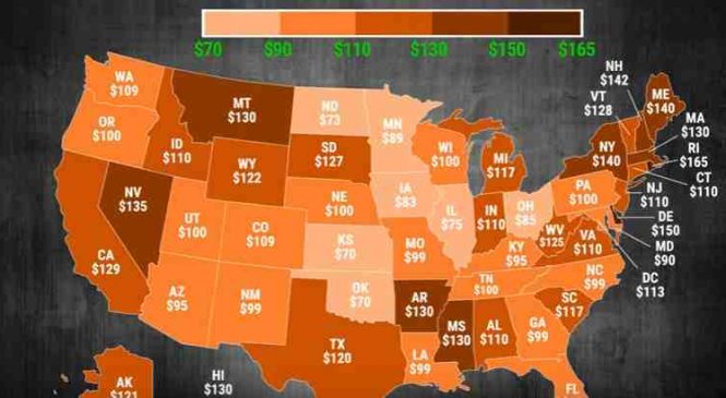 Vous comptez partir en vacances aux États-Unis ? Découvrez les États les moins chers pour louer un logement !