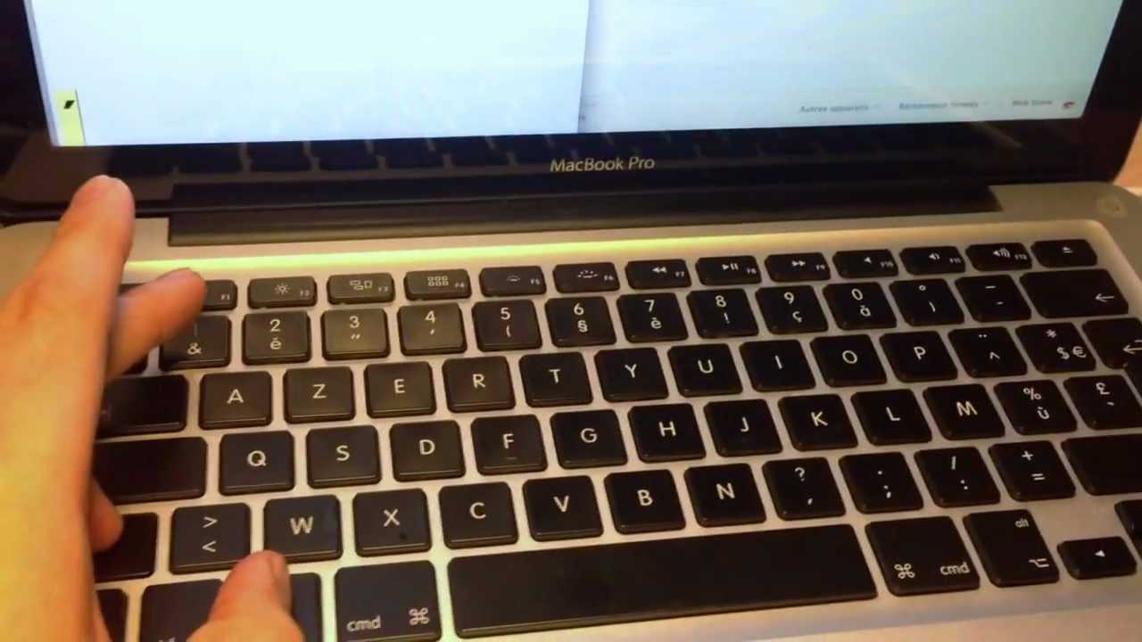 Comment faire le i trema avec le clavier azerty