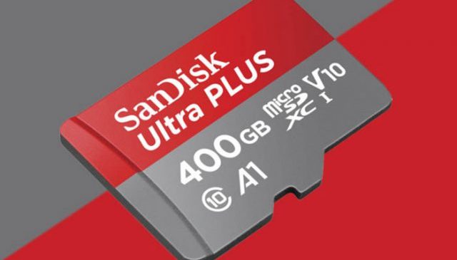 Stockage : SanDisk annonce une carte microSD de 400 Go