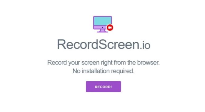 Recordscreen.io : Enregistrer votre écran sans logiciel