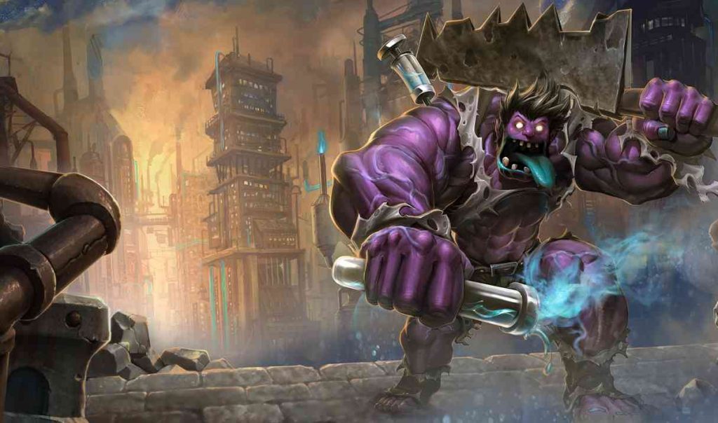 Dr.Mundo dans League of Legends (Runes, Maîtrises et Sorts)