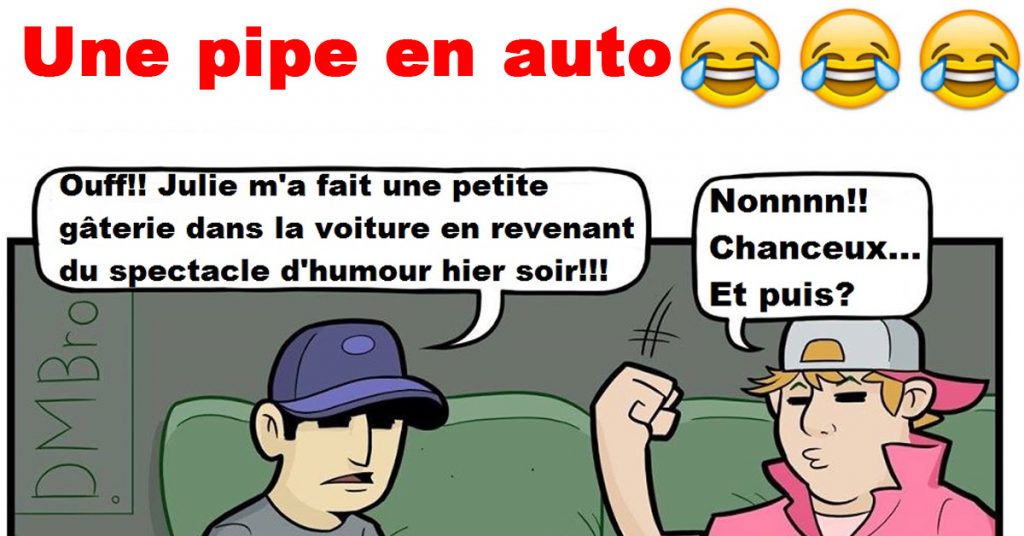 Une petite gâterie en voiture