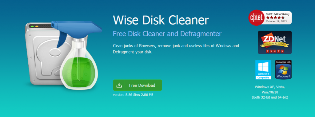 Wise Disk Cleaner : Nettoyer en profondeur votre disque dur