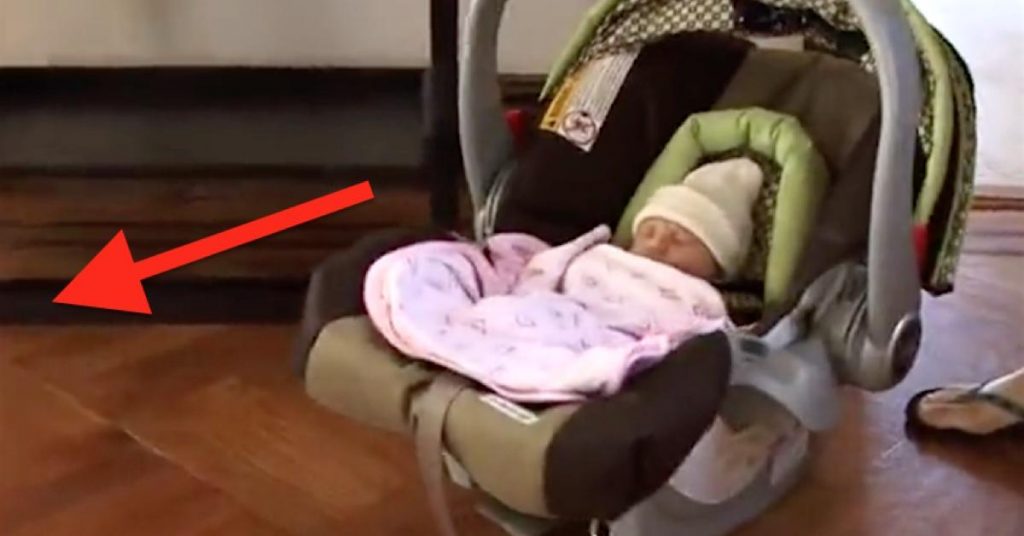 Ce bébé vient juste d’arriver dans sa maison mais regardez la réaction de son “grand-frère” ! Trop mignon !
