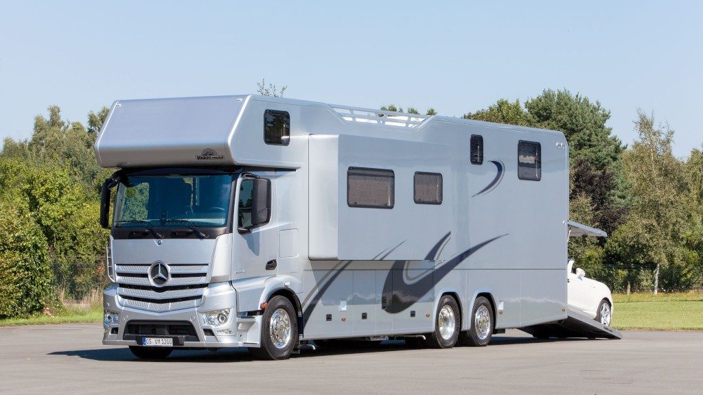 Vario Mobil : Le camping-car de luxe avec garage