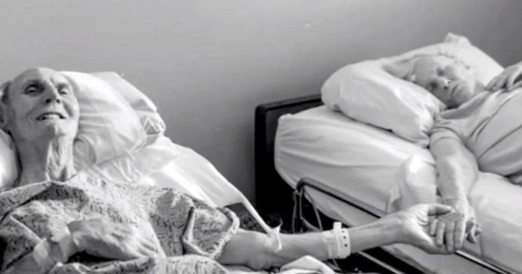 Mariés depuis 62 ans, ils s’éteignent le même jour. Ce qu’il lui dit au dernier moment est indescriptible.