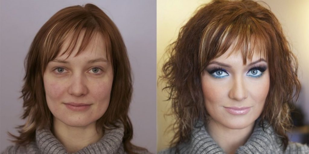 10 jeunes femmes avec et sans maquillage. La troisième est hallucinante !