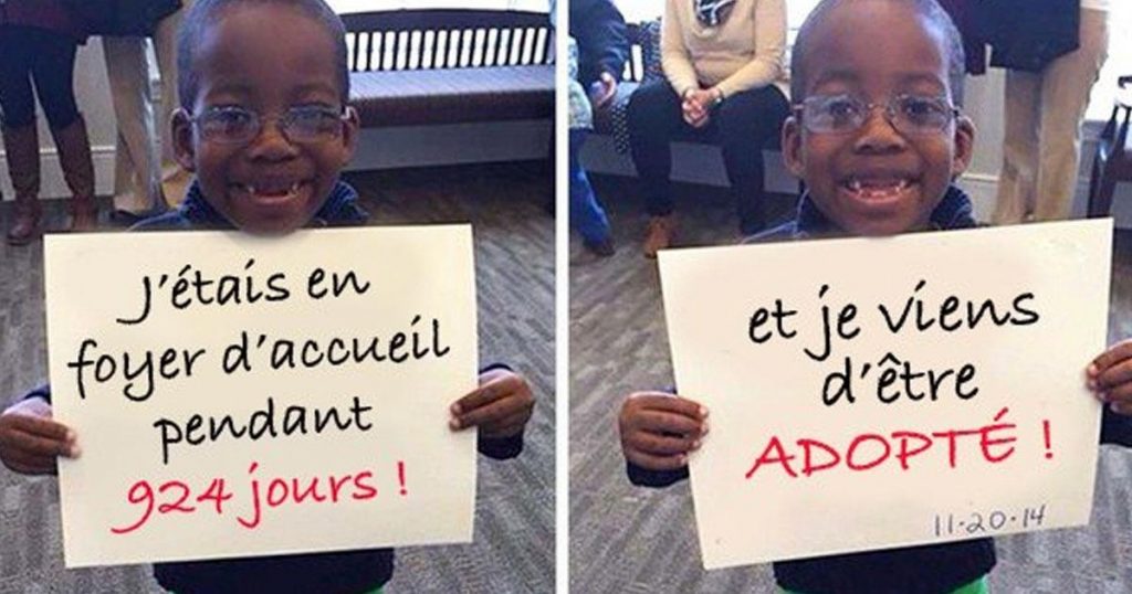 15 émouvantes photos d&rsquo;enfants qui viennent tout juste d&rsquo;être adoptés