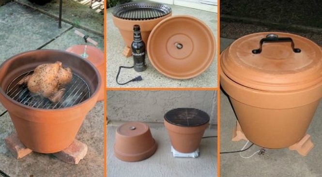 Comment Fabriquer Votre Barbecue Avec Un Pot De Terre En Cuite ?
