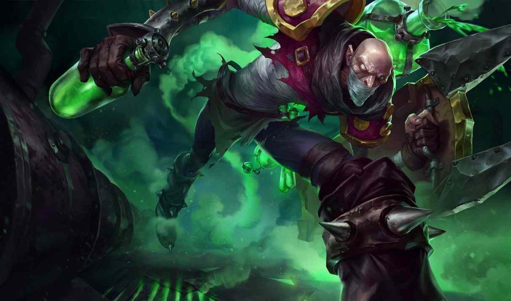 Singed est le plus gros troll de League of Legends sur la top lane
