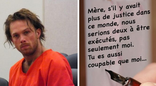 Condamné à la mort, il veut un stylo et du papier pour écrire une lettre à sa mère. Le contenu de la lettre vous fera bien réfléchir !