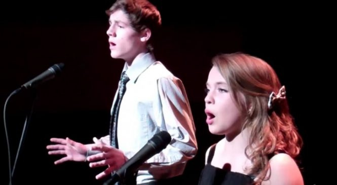 Elle Chante Du Andrea Bocelli… Quand Il S’ajoute, Le Duo Est Au Top!