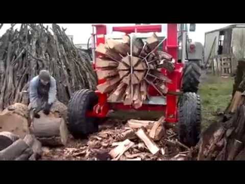Une Incroyable machine à couper le bois !!!!!!!