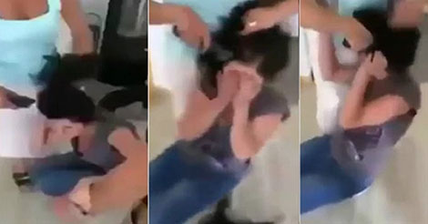 Une mère rase la tête de sa fille après qu’elle se soit moquée d’une petite fille atteinte d’un cancer