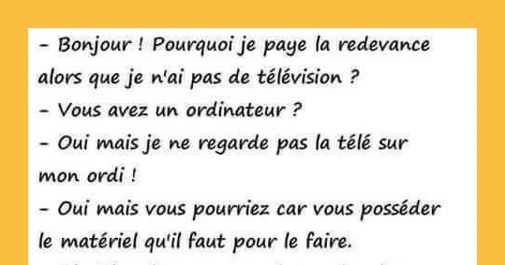 Pourquoi je paye la redevance TV alors que je n’ai pas de télévision?