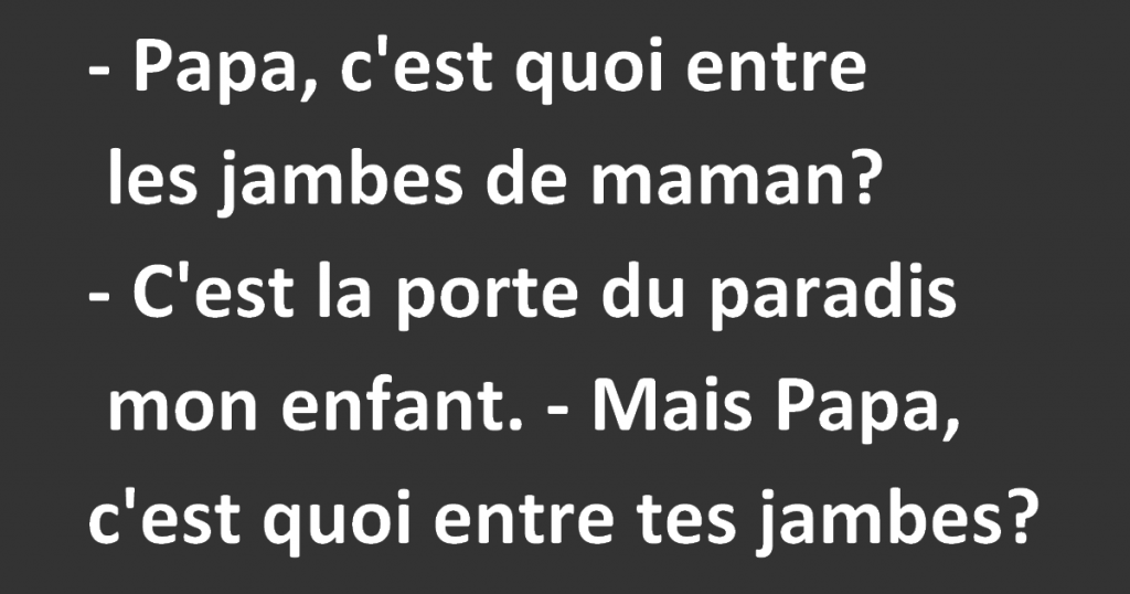 Un jour, le petit marco demande à son papa