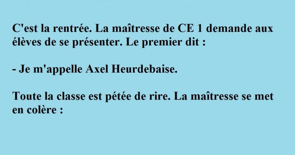 La maîtresse suspecte un enfant de lui jouer un tour, puis quand elle vérifie… HILARANT!