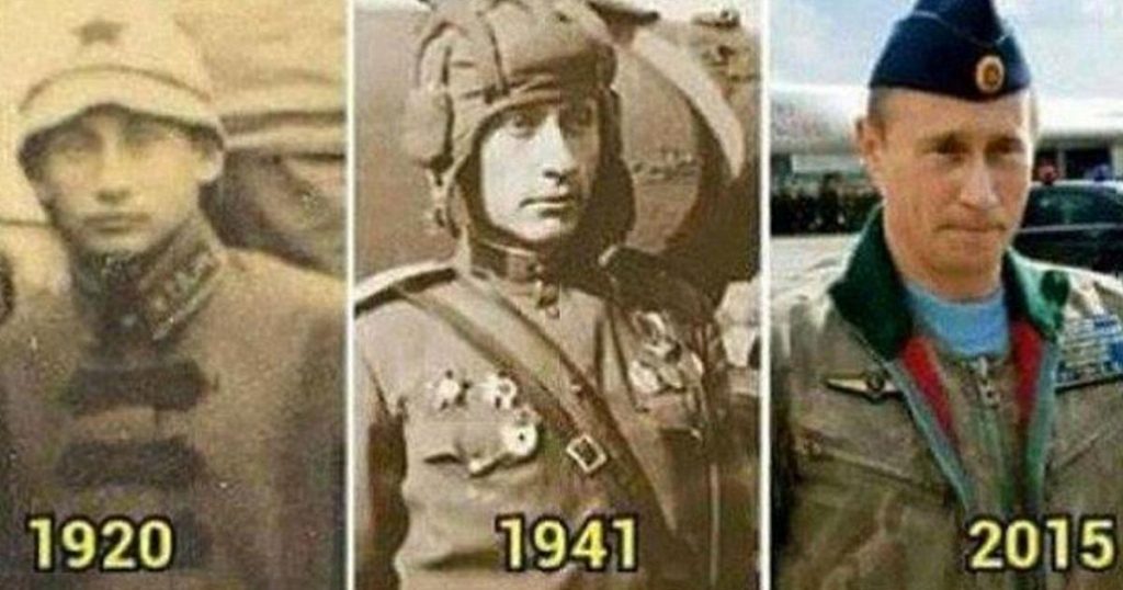 Vladimir Poutine serait-il un vampire? Certaines personnes disent que oui.