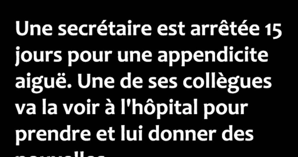 Une secrétaire est arrêtée 15 jours…