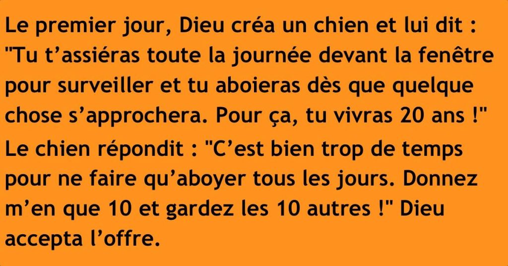 Quand Dieu créa l’homme, il l’a fait cupide. Voilà ce que ça donne.