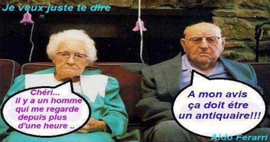 Chéri, un homme me regarde !