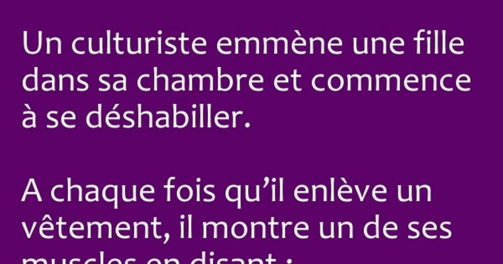 Un culturiste emmène une fille dans…