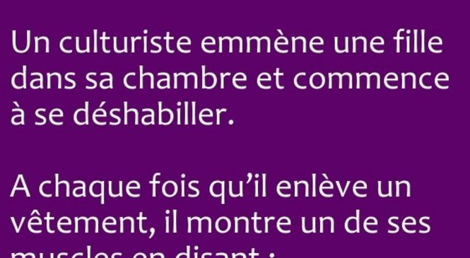 Un culturiste emmène une fille dans…