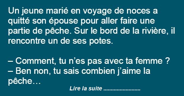 Un jeune marié en voyage de noces