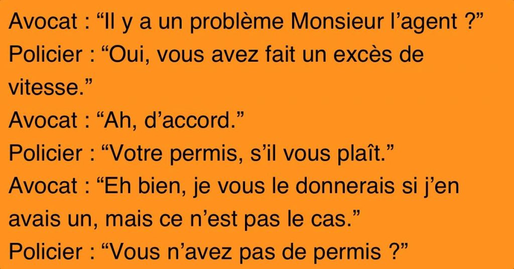 Un policier arrête un avocat pour excès de vitesse. Puis, l’horreur commence…