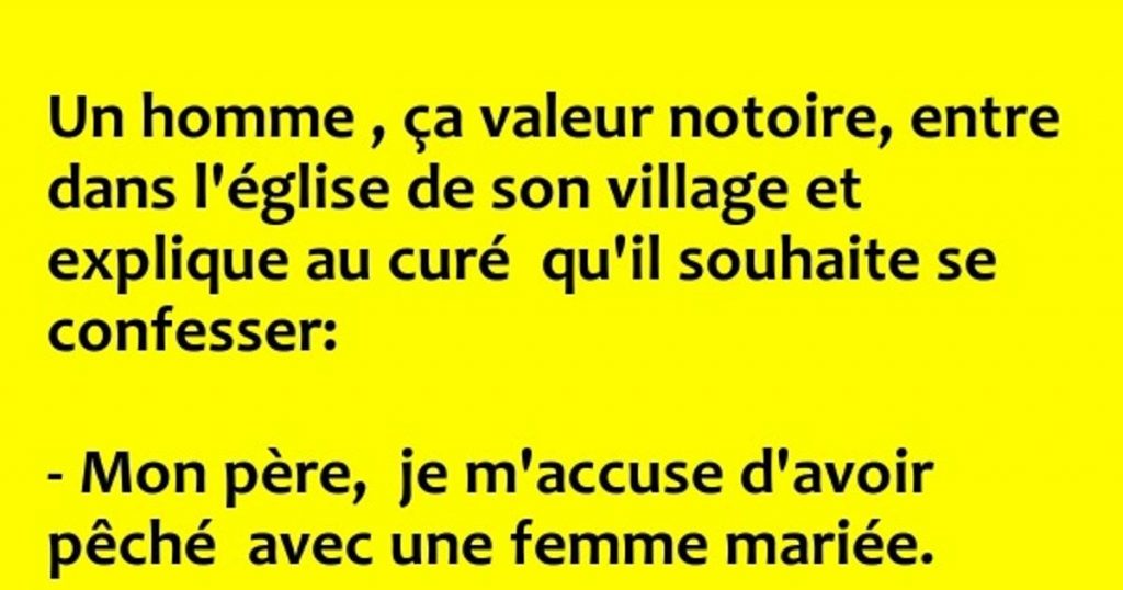 Un homme va faire un tour dans une Eglise …