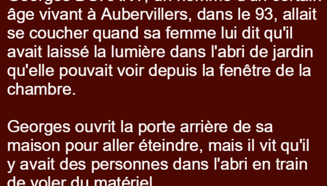 Un homme décide d’aller au lit quand sa femme lui dit