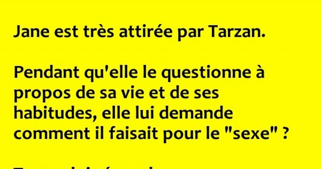 Jane est très attirée par Tarzan…