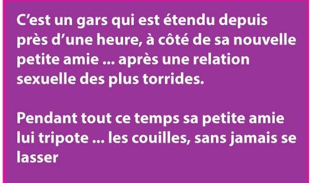 Nouvelle petite amie