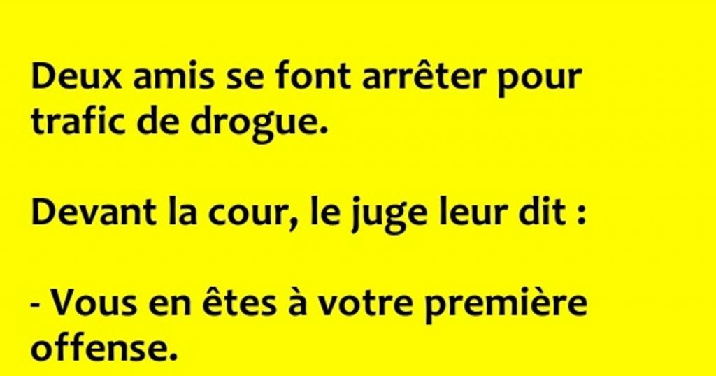 Deux amis se font arrêter pour trafic de drogue…