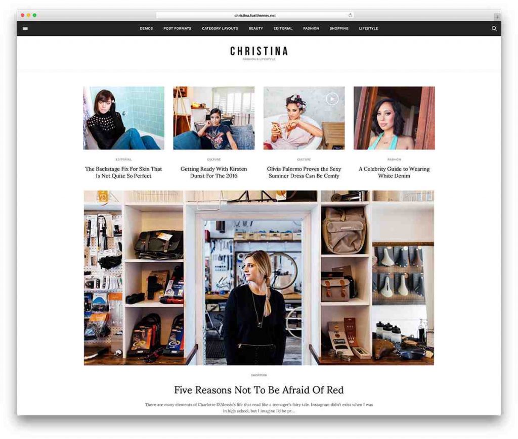 De très beaux thèmes WordPress pour un blog mode ou lifestyle