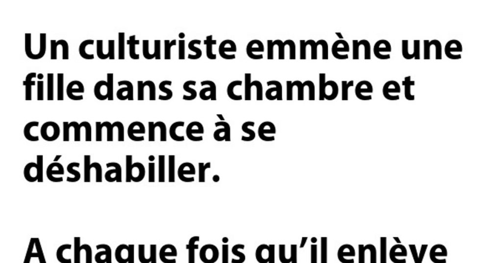 Un culturiste emmène une fille dans sa chambre …