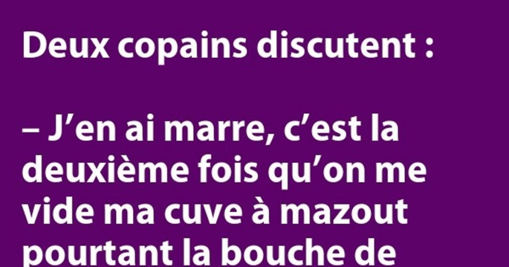 Deux copains se lancent et discutent …